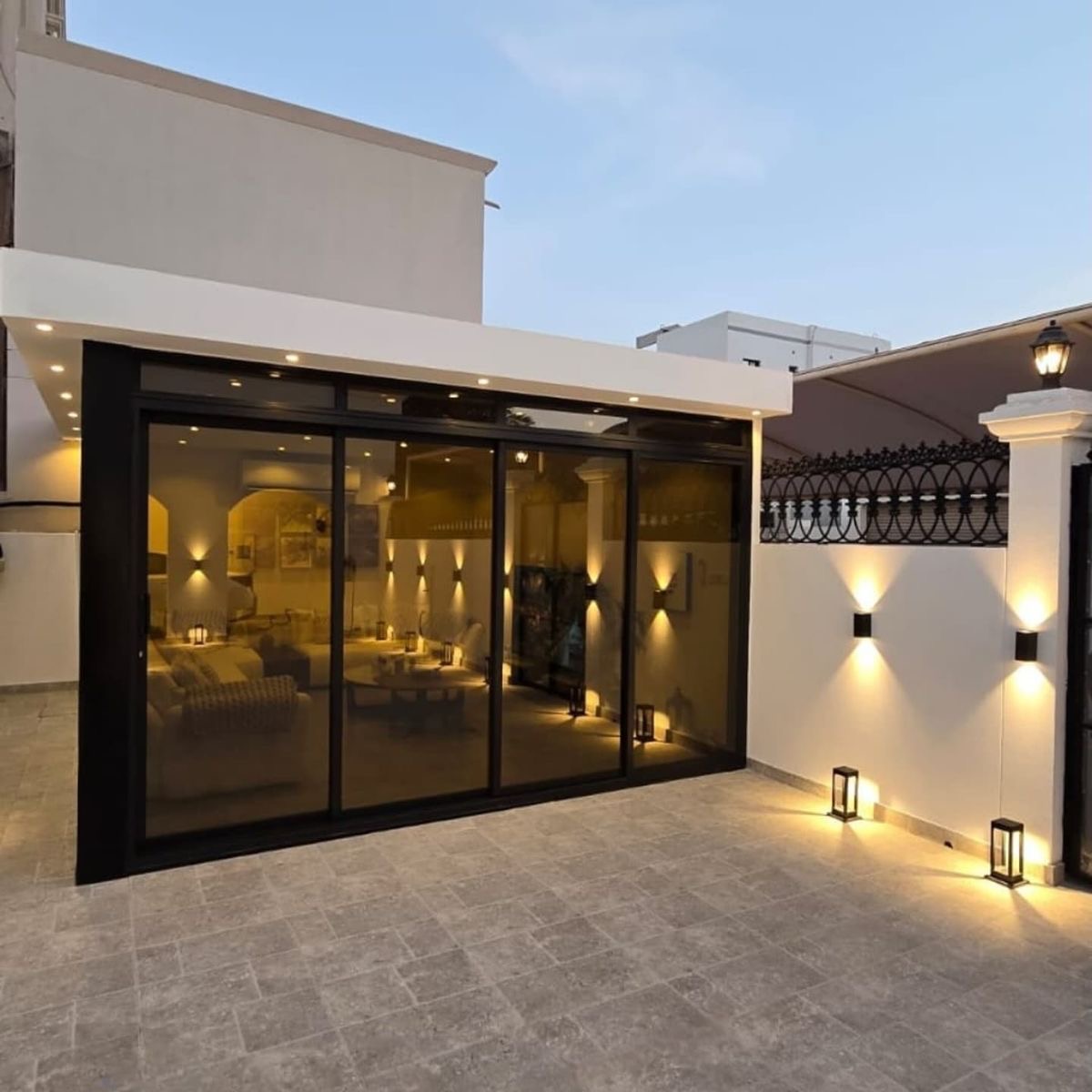 الحدائق والأسطح